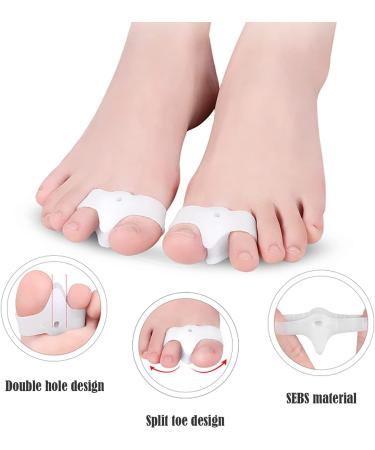 Alinzo Ballenzeh Womens Bunion Relief Protector Sleeves Kit - Non-Surgical Hallux Valgus Correction 3 Pack Toe Separator Set - Buy Online on GoSupps.com