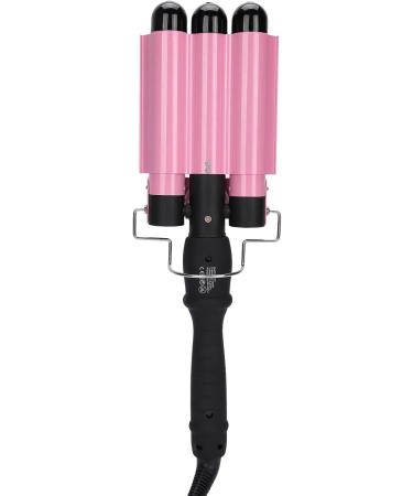 3 Barrel Curling Iron Wand - Hair Waver Curler with LCD Display | International Shipping | Perfect for Home & Salon Use - Buy Online on GoSupps.com