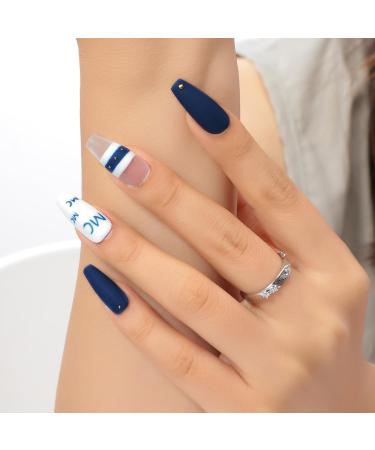 MAYCHAO 15ML Gel Nail Polish 1Pc Navy Blue Gel Polish Soak Off UV LED Fall Nail Polish Nail Art Starter Manicure Salon DIY at Home 0.5 OZ - Buy Online on GoSupps.com