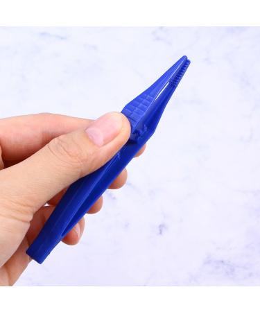 20pcs Plastic Set Craft Disposable DIY Beads Forceps for Home Office(Color Random) - Buy Online on GoSupps.com