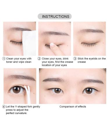Double Eyelid Tape Sticker for Eye Makeup Tool Ultra Look and Longlasting Effect Especially Design for Creating Bigger and More Attractive Eyes Selfadhesive (72 times mesh 72 times mesh slim type MXE-C005 - Buy Online on GoSupps.com