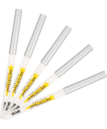 DOITOOL 20 Pcs White Lying Silkworm Pen Eyeshadow White Eyeliner Eye Shadow Cosmetics Matte Tool Girl - Buy Online on GoSupps.com