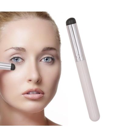 Lip Scrub Brush - Silicone Concealer Brush Lipstick Applicator Brushes Silicone Lip Brush | Round Head Lip Brush Makeup with Cap Lip Masik Applicator for Lipstick Eyeshadow Lip Gloss Face