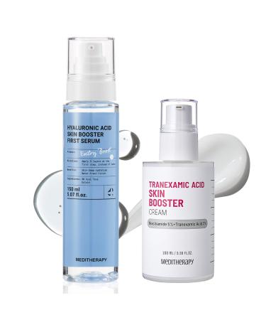 Hydra Tone Balance Duo Hyaluronic Acid Serum XXL (333SERUM) + Tranexamic Acid Skin Booster Cream for Hydrated and Even-Looking Skin