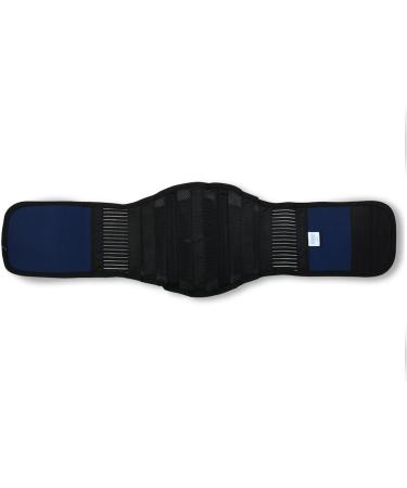 Soles Lumbosacral Corset - Adjustable Neoprene Bandage for Back Pain Relief & Core Support - Unisex Black L - Buy Online on GoSupps.com