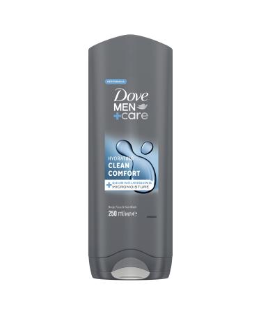 DOVE MEN + CARE CLEAN COMFORT BODYWASH 250ML 250 ml (Pack of 1) Clean Comfort Bodywash - Buy Online on GoSupps.com