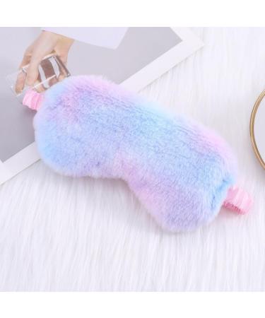 4 Pcs Plush Sleep Masks - Cute Kids Eye Masks & Soft Shades for Women & Girls | Fluffy Blindfolds & Nap Covers - Buy Online on GoSupps.com