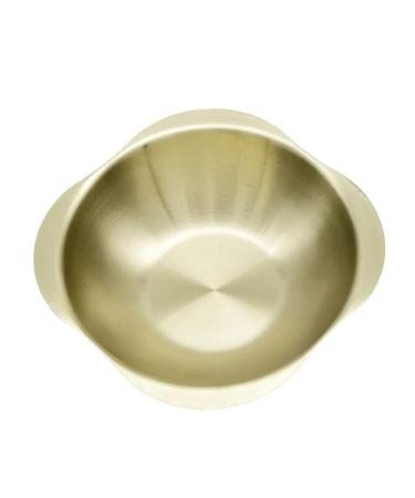 Ioensy Ramen Bowl Noddles Bowl Soup Bowl Cereal Bowl Round Stackable Mixing Bowl Bibimbap Bowl for Baking Cooking Noodles Sauces gold