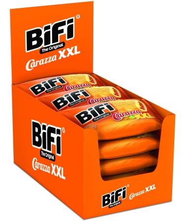 BIFI Roll XXL & Carazza Original XXL Bundle - Hearty Salami & Pizza Snacks - 24 Pack & 16 Pack for International Shipping - Buy Online on GoSupps.com