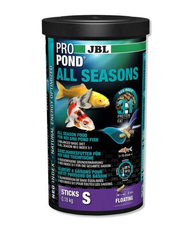 JBL year-round food for Koi floating food sticks seasonal food PROPOND ALL SEASONS size S 180 g 180 g (1 pack) 180 g