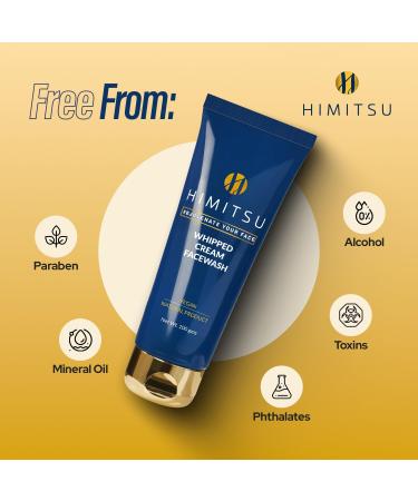 H immit su Vitamin C & Hyaluronic Acid Face Wash for Brightening Deep Cleaning Hydrating & Moisturising Gentle Whipped Cream Texture Facial Cleanser with Glycine & Cinnamon for All Skin Types 100g - Buy Online on GoSupps.com