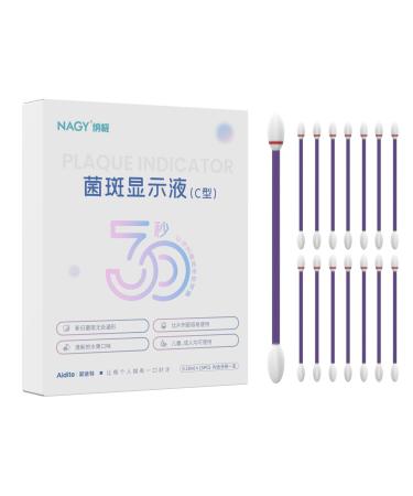 Plaque Disclosing Agent Dental Plaque Indicator for Kids or Adults Teeth Plaque Identifying Replaces Tablets
