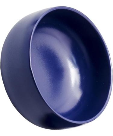 ZJchao Blue Stainless Steel Beard Soap Cream Bowl - Multi-Functional Trimming & Foaming Soap Bowl for Grooming - Buy Online on GoSupps.com