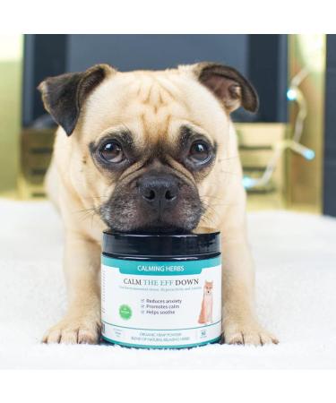 Calming Dog Treats for Stress & Anxiety Relief - 90 Tablets Chicken Flavor - Buy Online on GoSupps.com