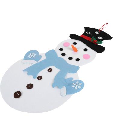 Can Enhance Childrens Imagination Christmas Snowman Christmas Decorations Can Be Fixed On The Wall for Children Party Adults Thanksgiving - Buy Online on GoSupps.com