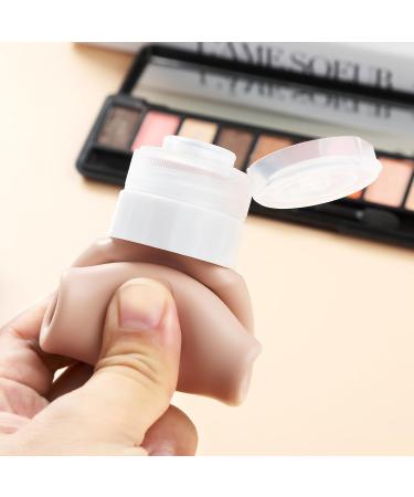 Gemice Silicone Travel Bottles Set 90ml - FDA Approved Refillable Containers for Shampoo & Lotion - 4 Spout-Safe Travel Toiletries - Buy Online on GoSupps.com