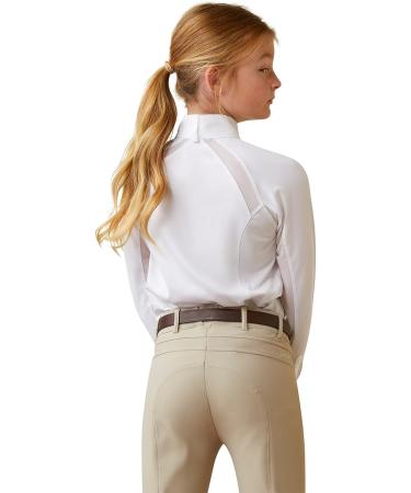 ARIAT Kids' Sunstopper Pro 2.0 Show Shirt - Small, White - Buy Online on GoSupps.com