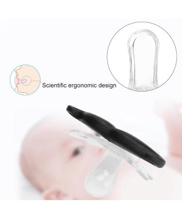 Buy Eco-Friendly Baby Pacifier | Food-Safe Silicone Portable Mini Design with Cute Lips & Mustache - Buy Online on GoSupps.com