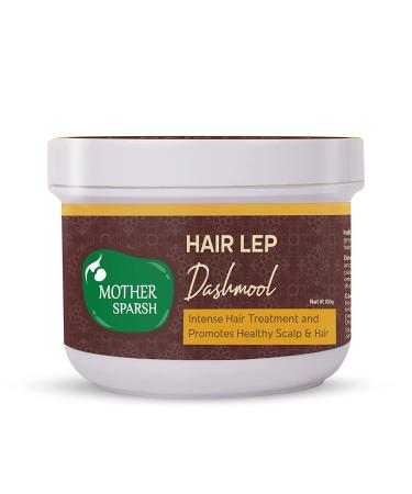 Dashmool Hair Lep Powder - Pre Shampoo Hair Mask | Made with Dashmool & Curry Leaves | Helps Control Hair Fall and Strengthen Roots - 100% Ayurvedic Hair Mask 100g
