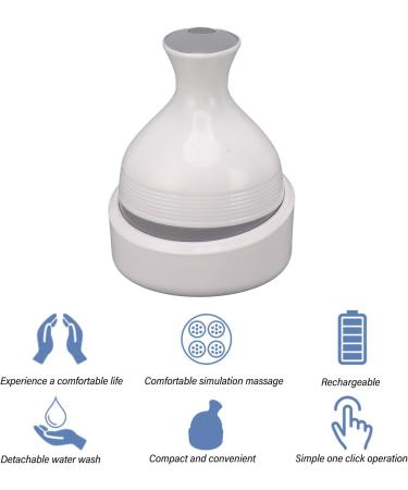 Buy Portable USB Rechargeable Electrical Scalp Massager - 4 Claw Massage Modes for Hair Growth & Relaxation | International Shipping Available - Buy Online on GoSupps.com