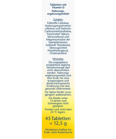 Double Heart Vitamin D 1000 - Supports Immune System | 2-Pack of 45 Tablets - Buy Online on GoSupps.com