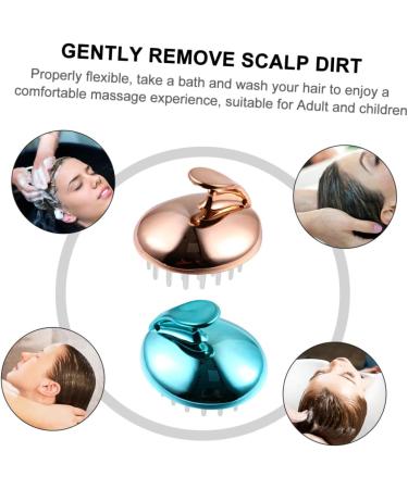 TOVINANNA 6 StK Shampoo Massage Brush - Silicone Scalp & Body Peeling Device for Ultimate Relaxation | International Shipping Available - Buy Online on GoSupps.com