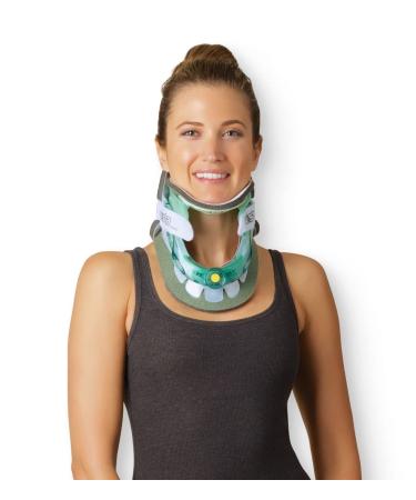 Aspen Vista Cervical Collar, 2-Piece Rigid Neck Brace for Restricting Cervical Motion, 984000 One Size Adjustable