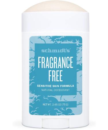 Schmidt's Deodorant Stick Fragrance Free 75 g - Buy Online on GoSupps.com