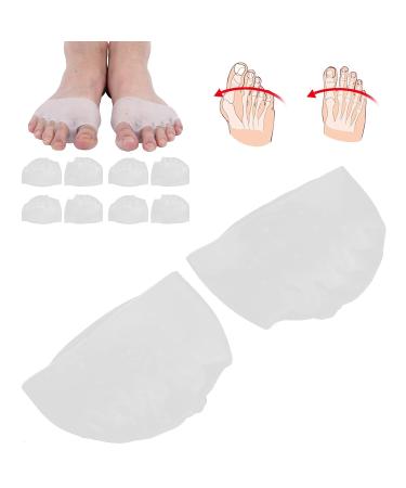 Bunion Corrector Hallux Valgus - High Elasticity Toe Straightener & Footstep Separator | Transparent 5-Hole Support Splint - Buy Online on GoSupps.com