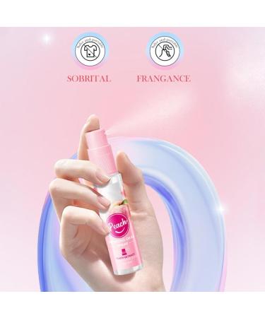 ACSUSS Portable Oral Spray with Plant Extracts for Fresh Breath Unisex Adult Use Peach One Size One Size Peach - Buy Online on GoSupps.com