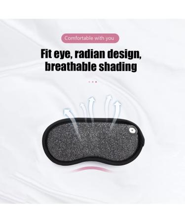 Mobestech Heated Eye Mask - 3 Sets Silk Eye Compress Pads & Blindfolds for Relaxation Travel - International Shipping Available - Buy Online on GoSupps.com