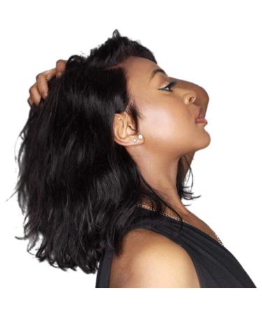 Human Hair Deep Curly Wave Brazilian Virgin Hair Water Wave Lace Front Wigs Hairline Remy Hair Lace Wigs For Black Women