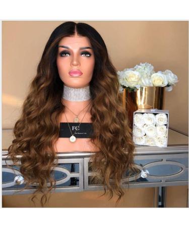 BGHJUE African Brown Long Roll Synthetic Hair Wig for Black Women - Heat Resistant Wigs - Buy Online on GoSupps.com