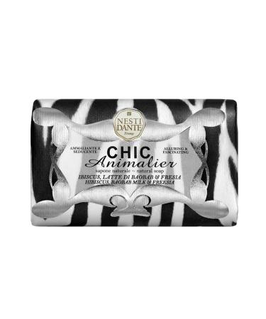 Nesti Dante Nesti dante chic animalier natural soap - hibiscus baobab milk and freesia 8.8oz 8.8 Ounce