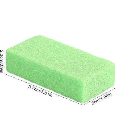 Heavy Duty Callus Remover Pumice Feet Scrubber Reusable Foot Stone Dry and Hard Skin Scraper Heel File Smoother Equipment Convenient Bathroom Equipments Spa Tools Green - Buy Online on GoSupps.com