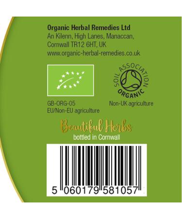 Organic Herbal Remedies 100ml Elecampane Tincture - Buy Online on GoSupps.com
