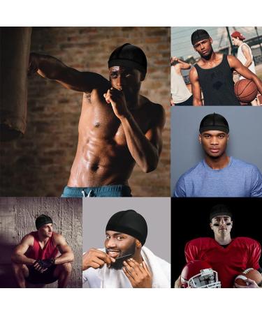 Elastic Silky Wave Cap Set for Men - Perfect for 360, 540, 720 Waves - Ideal for Athletes and Hip-Hop Enthusiasts - Buy Online on GoSupps.com