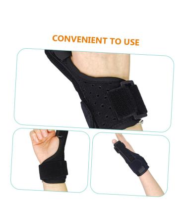 Balacoo Thumb Brace Wrist Stabilizer | Adjustable Support & Protector - Black 15X8X3.5CM - Best for Pain Relief & Stability - Buy Online on GoSupps.com