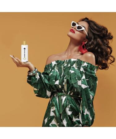 2 pc Kashmir Keratin Curl Ease Set - 8 fl oz Shampoo & Large Comb for Perfect Curls | International Shipping - Buy Online on GoSupps.com