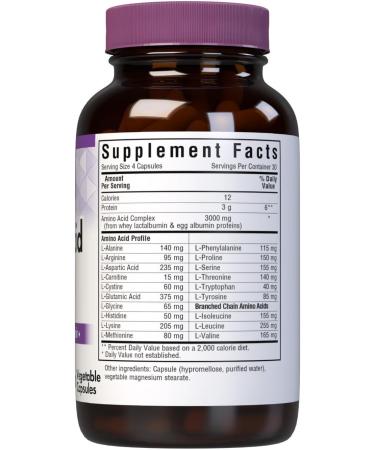 Amino Acid 750mg 120 Veg Capsules: Premium Quality Supplement - Buy Online on GoSupps.com