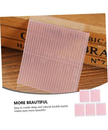 Housoutil 5 250pcs Adhesive Double Eyelid Stickers Clear Tape Double Eyelid Tape Breathable Beauty Stickers - Buy Online on GoSupps.com
