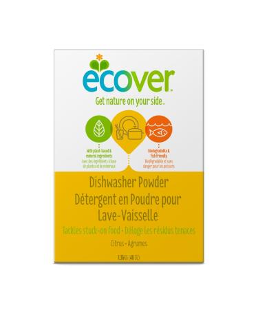 Ecover, Automatic Dishwashing Powder, 48 oz Citrus 3 Pound (Pack of 1)
