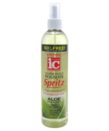 Fantasia Spritz Super-Hold 12 Ounce Pump Clear (354ml) (2 Pack)