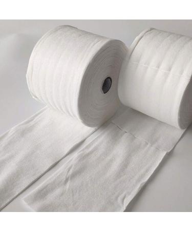 DOITOOL 1 Roll 25 Meter Disposable Round Nonwoven Makeup Remover Pads Soft Facial and Skin Care Wash Cloth Pads for Women Ladies (White) - Buy Online on GoSupps.com