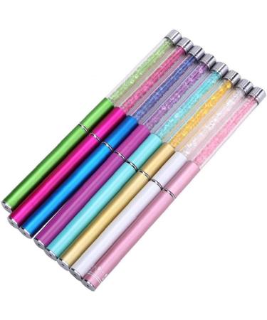 1pc Professional Eye Brush with Hat Eyebrow Eyelash Brushes Mascara Brushes Wands Applicator Portable Beauty Tools for Makeup Use(pink) - Buy Online on GoSupps.com