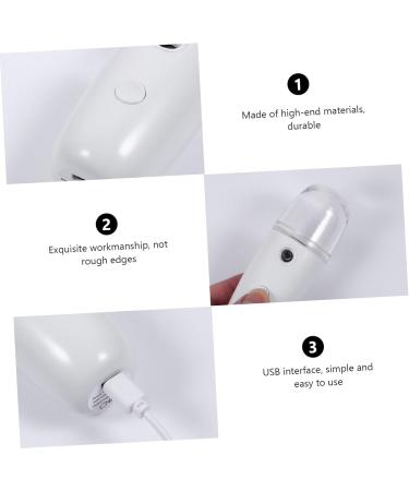 VINTORKY 1 Set Spray Hydrating Apparatus Handy Facial Sprayer for Eyelash Extensions Face Pore White Plastic - Buy Online on GoSupps.com