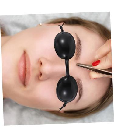 Ipetboom 1 Set Beauty Mask Safety Eye Patch Shade Tanning Bed Sunglasses Sunbathing Goggles Led Light Eye Cover Sunbathing Eye Patch Eye Protection Skin Silica Gel Hood - Buy Online on GoSupps.com
