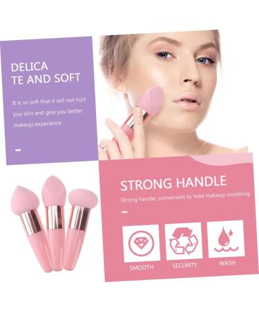 Gogogmee 2 Sets Beauty Pen Beauty Makeup Tool Facial Powder Sponge Beauty Brush Beauty Sponge Makeup Sponge with Handle Make-up Pen Makeup Puff Pen Portable Makeup Sponge Makeup Gadget - Buy Online on GoSupps.com