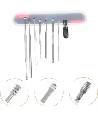 FOMIYES 6 Sets Ear Wax Removal Kit - Stainless Steel Ear Spoons & Cleaning Tools for Effective Earwax Removal - Buy Online on GoSupps.com