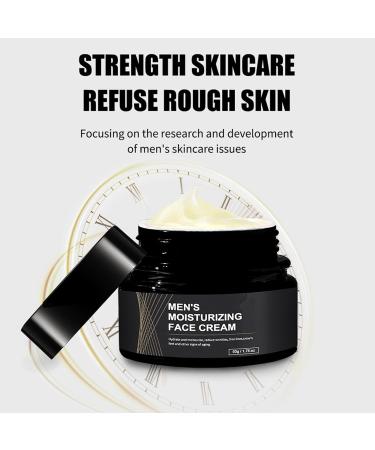 Mens Moisturiser Face for Anti-Aging Skin Tightening Face Cream for Hydration Natural Anti Wrinkle Day Face Cream Anti Aging Moisturiser with Hyaluronic Acid Anti Aging Facial Moisturizer 50g - Buy Online on GoSupps.com